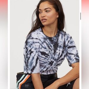 P.E Nation Blue Tie Dye Shirt